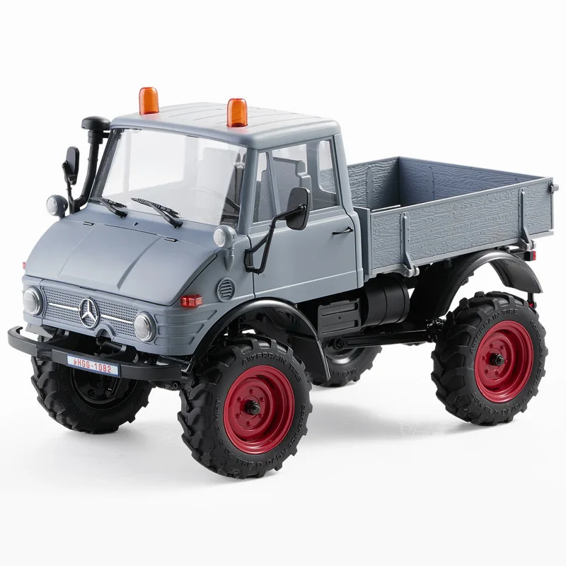 New Fms 1:24 Fcx24 Unimog Simulation Hard Plastic Shell Two-speed Mechanical Variable Speed Micro Card Model Car Rc Boy Toy