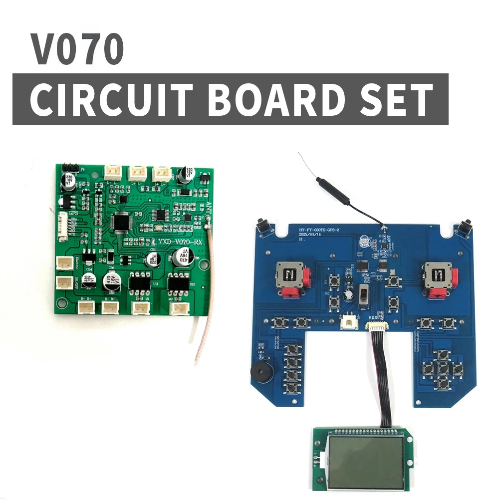 Официальный оригинальный набор печатных плат Flytec, запасные части для модуля GPS Flytec GPS, радиоуправляемая лодка с приманкой для рыбалки V010 V020 V070 V900