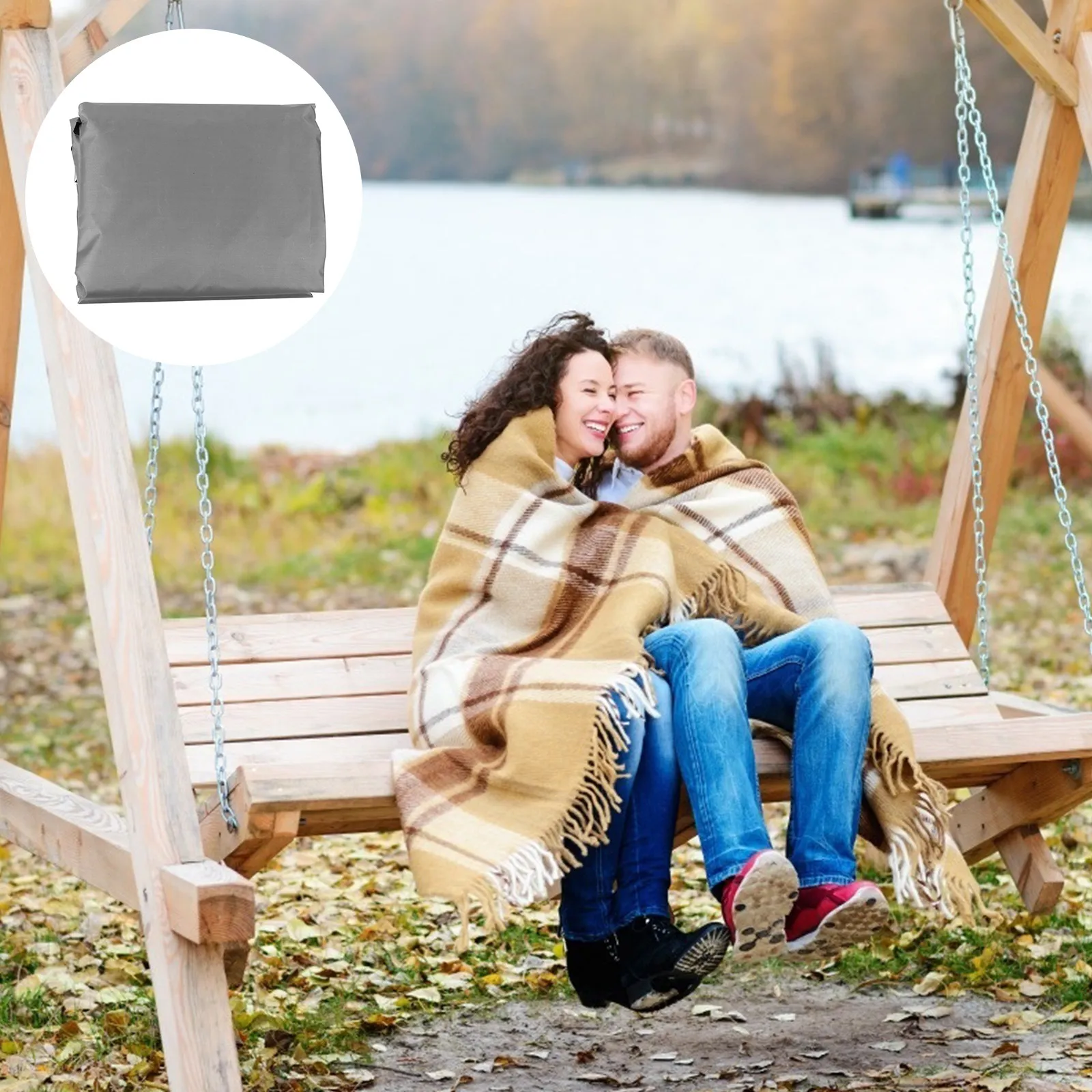 1Pcs Swing Seat Cover Uv Resistant Waterproof Non Fading Suitable for Replacing Old Worn Out Swing Seat Cover Covering