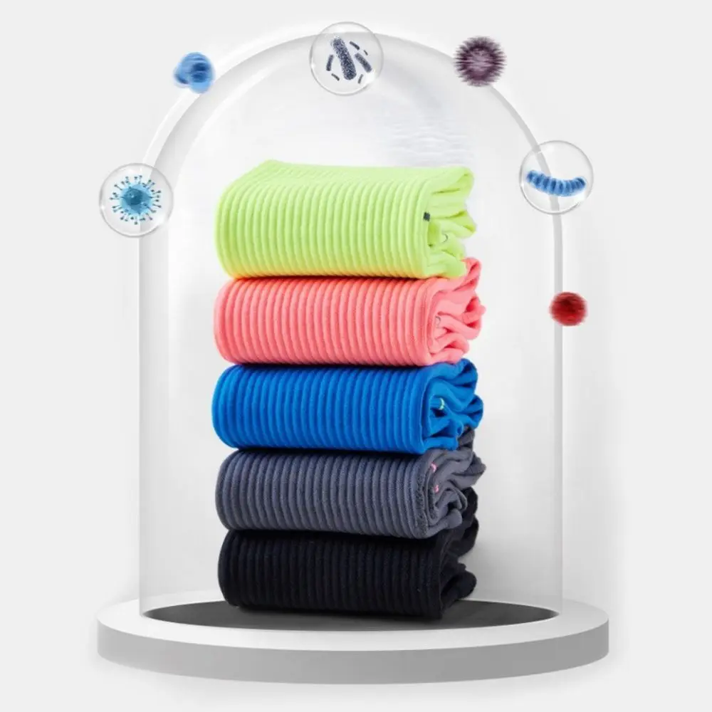 

New Professional Cycling Socks Moisture-Wicking Striped Mountain Bike Sock Breathable Sports Socks for Adults