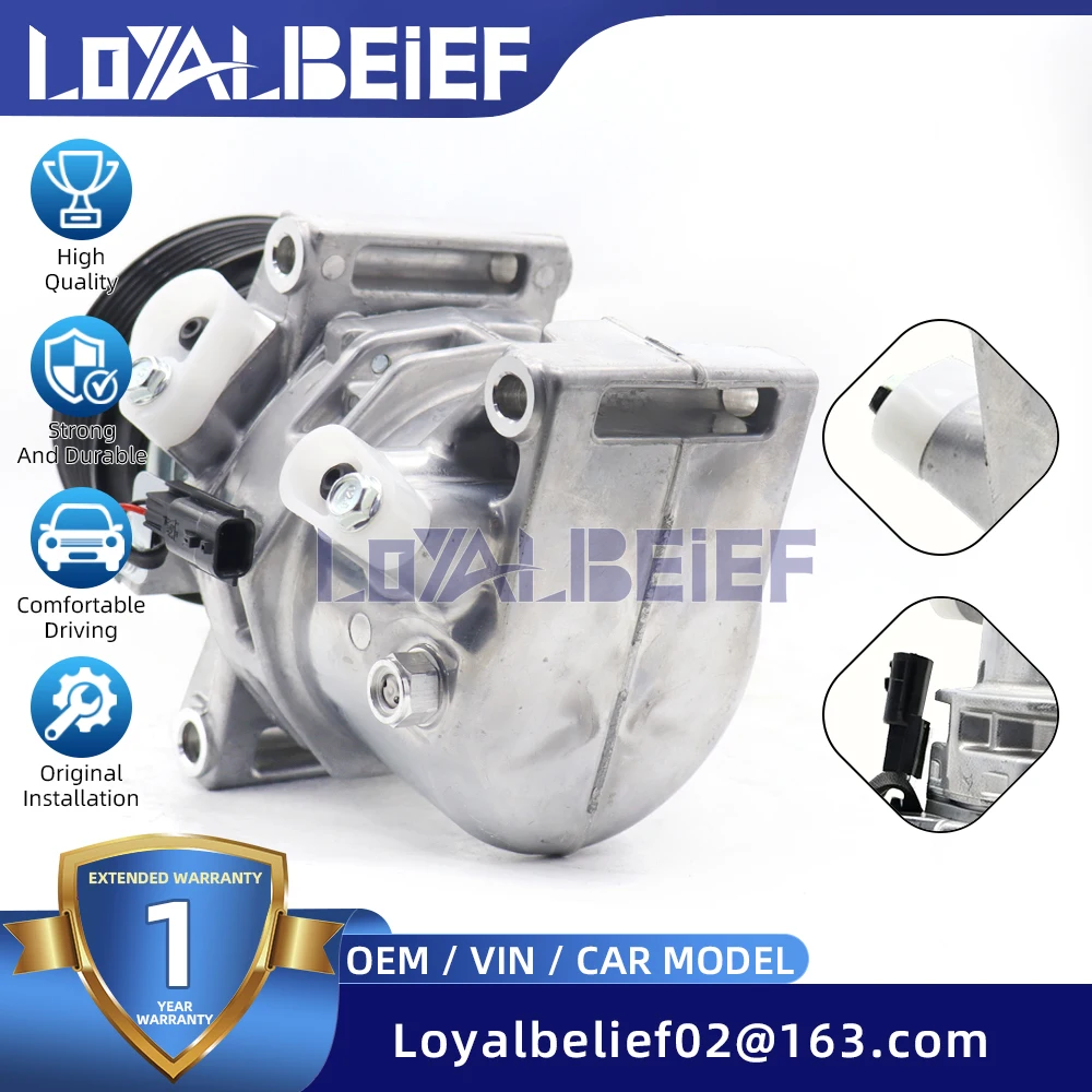 DKV09Z  AC Compressor For Dacia Duster Logan MCV Sandero II Renault Fluence 4746709 5587300 92600-5154R 926004475R 926005154R