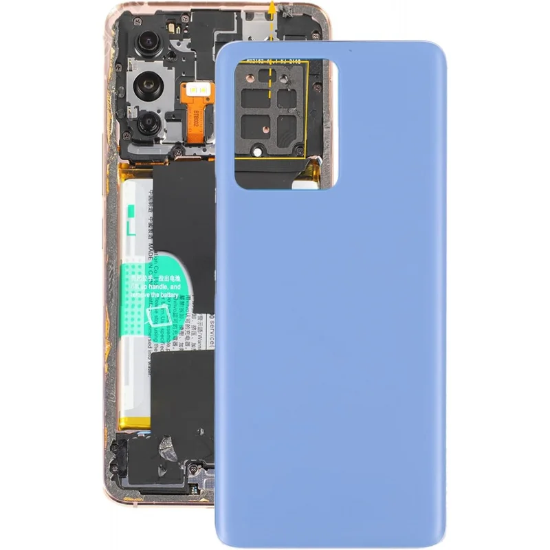

for vivo S12 Pro / V23 Pro V2163A V2132 Glass Battery Back Cover Blue