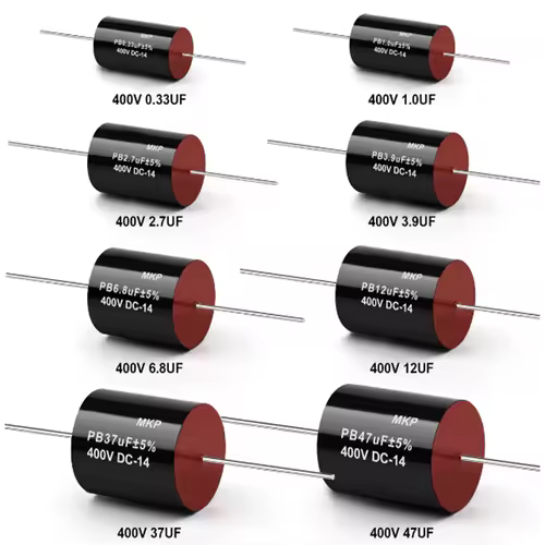 2Pcs MKP Series 400V 0.1uF-47uF Audiophile Frequency-Divided Audio Capacitor Divider 0.1UF 0.22 0.47 1 2.2UF 4.7UF Speaker Audio - Image 2