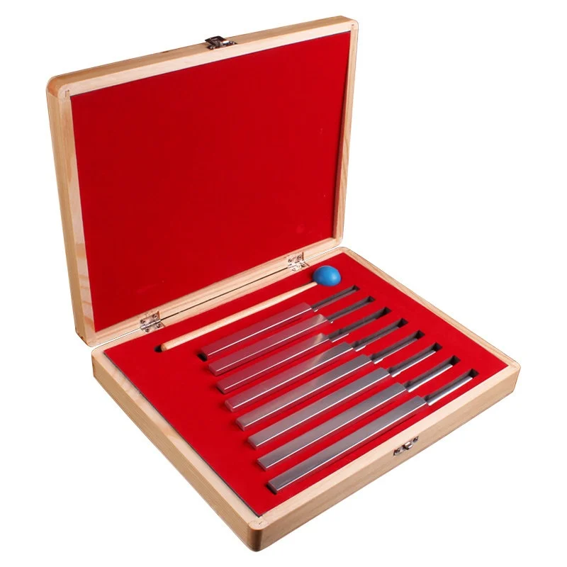 Tuning Fork Set International Standard Teaching Steel Aluminum Alloy Piano Violin Instrument Tuner Physical Acoustics
