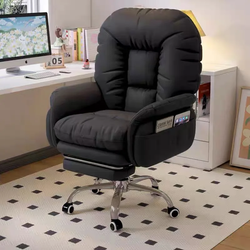 

Sofa, Luxury Home Computer Chair Reclining Comfortable Sedentary Study Office Dormitory Bedroom Lazy Rotating Sofa