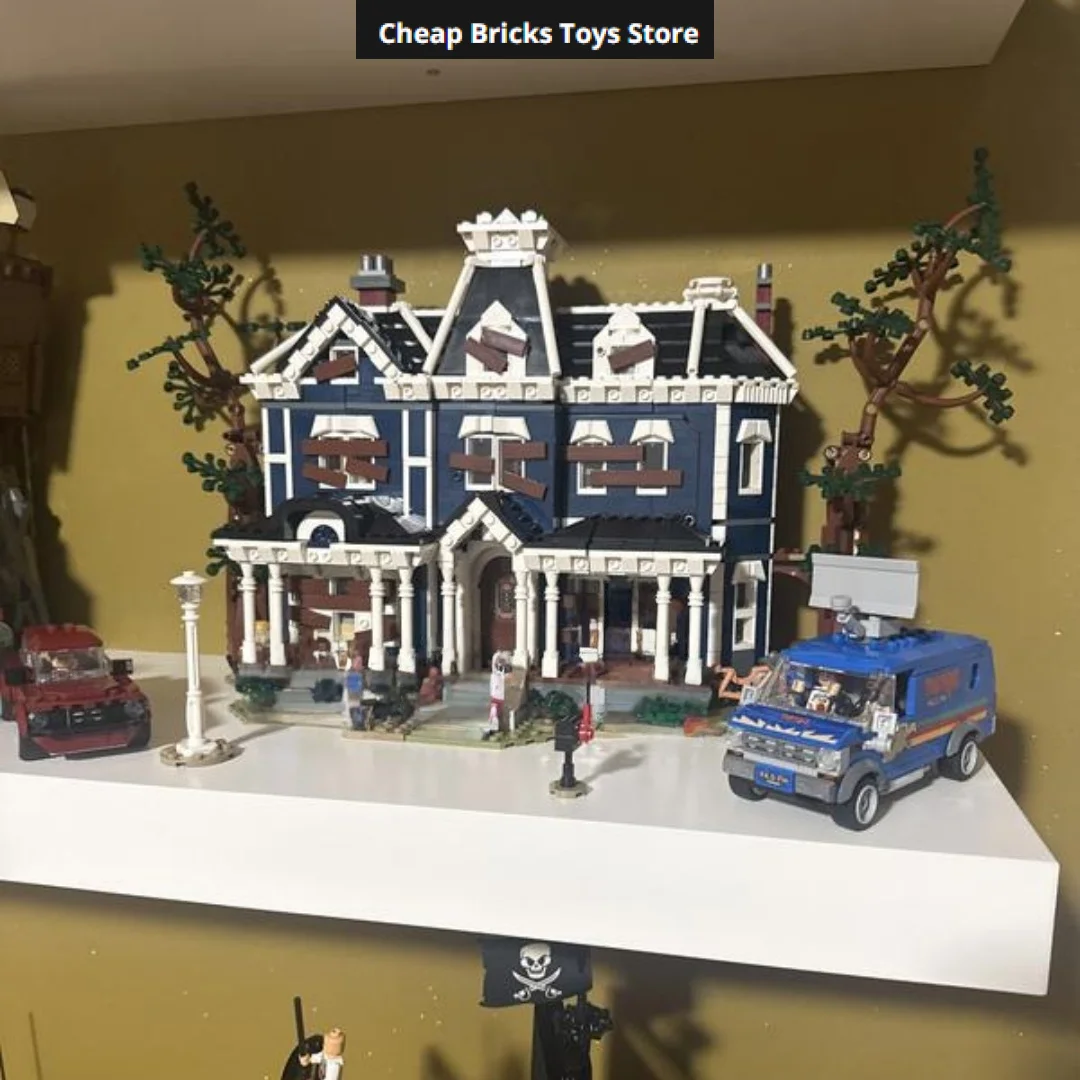2026 House Building Blocks 2593pcs Model Building Kits Assemble Toys for Home Decor Adults Gifts