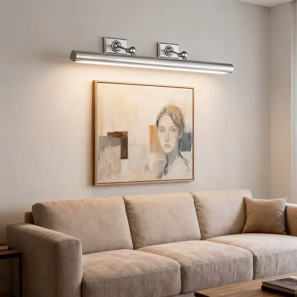 Iron art photo lamp, American style wall mounted lamp, luxury restaurant booth sign light, store photo lamp