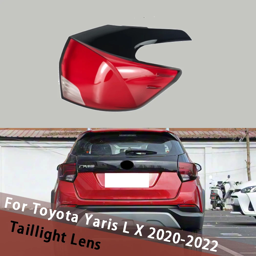 For Toyota Yaris L X 2020 2021 2022 Car Articles Replacement Housing Car Lights Shell Rear Shell Cover Car Taillight Lens Cover