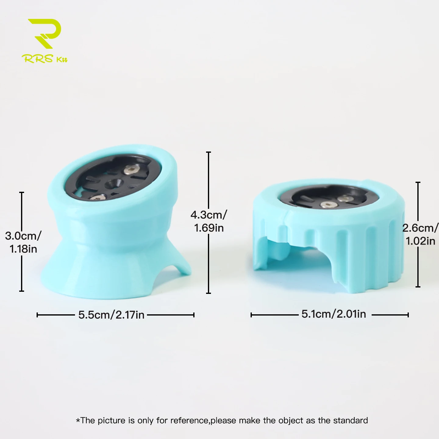 RRSkit Folding Bike Centered Computer Mount Universal Clamp-On Cycling Phone GoPro Mount For Brompton A C P Dahon Wide Buckle - view 5
