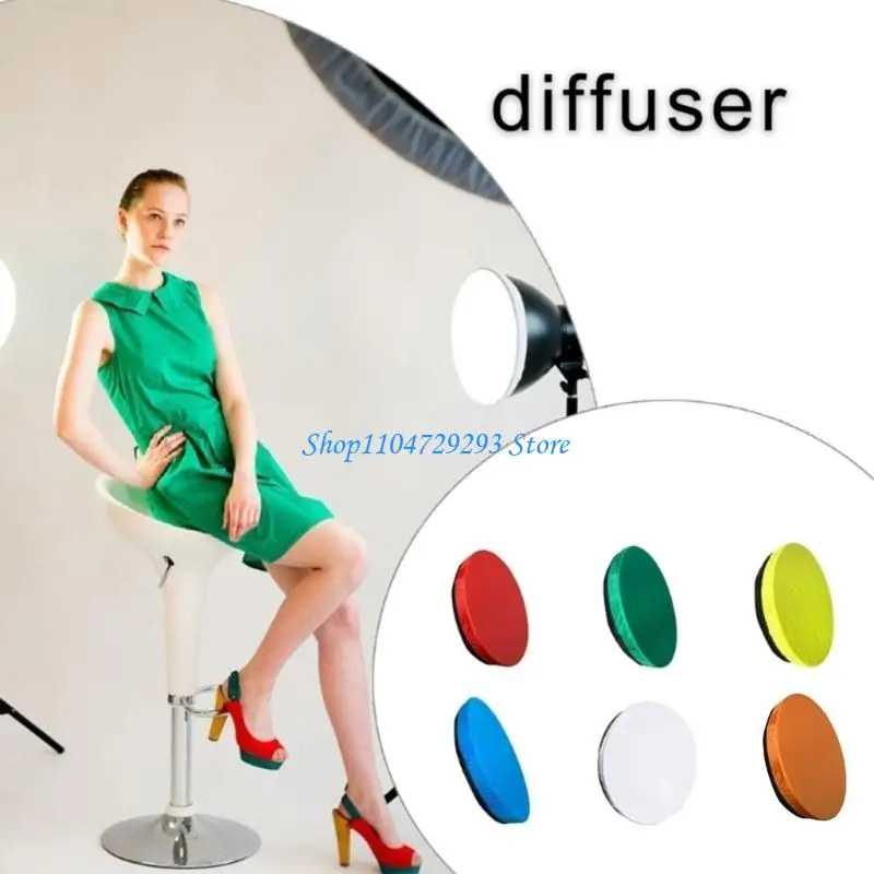 

Y2GD 18cm/7inch Diffuser Sock Soft Photography Diffuser Lamp Cover Diffuser Cover Cloth for Light Flashing Light