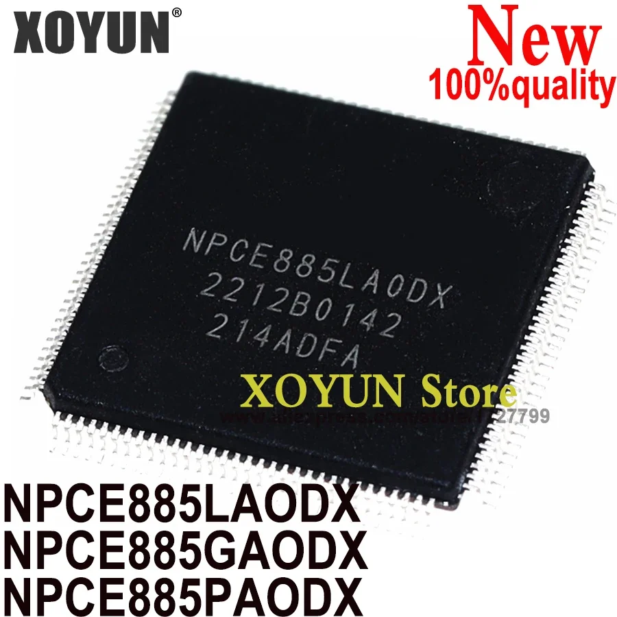 (1piece)100% New NPCE885LAODX NPCE885LA0DX NPCE885PAODX NPCE885GAODX NPCE885PA0DX NPCE885GA0DX QFP-128 IC