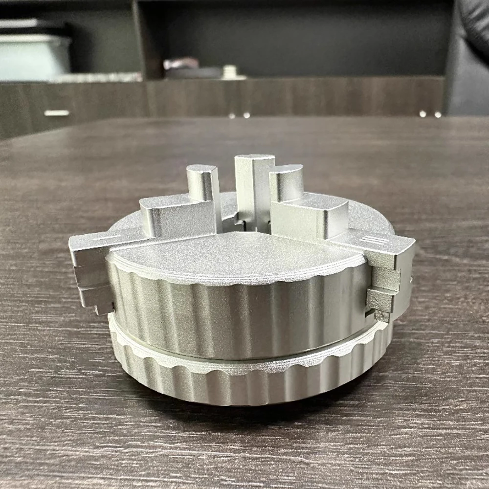 Mandrino per morsa a tre griffe in alluminio ad alta precisione - Mini morsetto da banco industriale per foratura, riparazione orologi e modellismo artigianale 1-30 mm