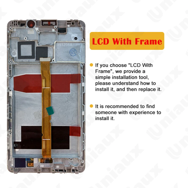 6.0\'\' For Huawei Mate 8 LCD Display Touch Screen Digitizer Assembly Replacement For Mate 8 Mate8 NXT-L29 NXT-AL10 LCD Screen