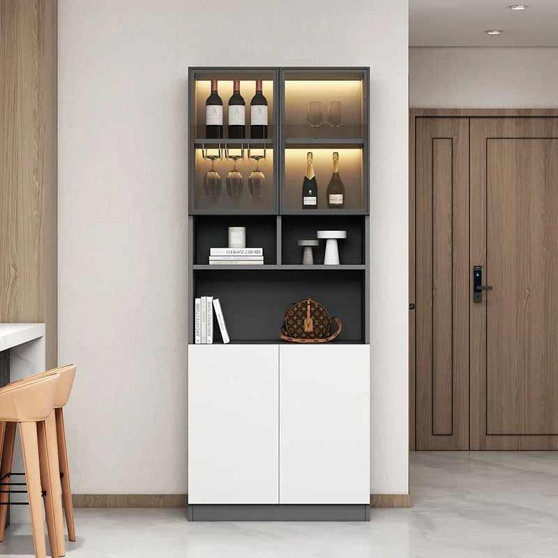 

Mobile Decoration Bar Cabinet Shelves Storage Restaurant Wine Cabinet Multifunctional Designer Armoire Chinese Style Furniture