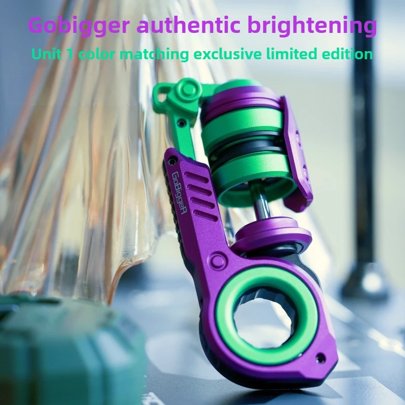 GoBiggeR Youth Edition New Product Color Matching Multifunctional Composite Fingertip Push Card Push Egg Decompression Toy