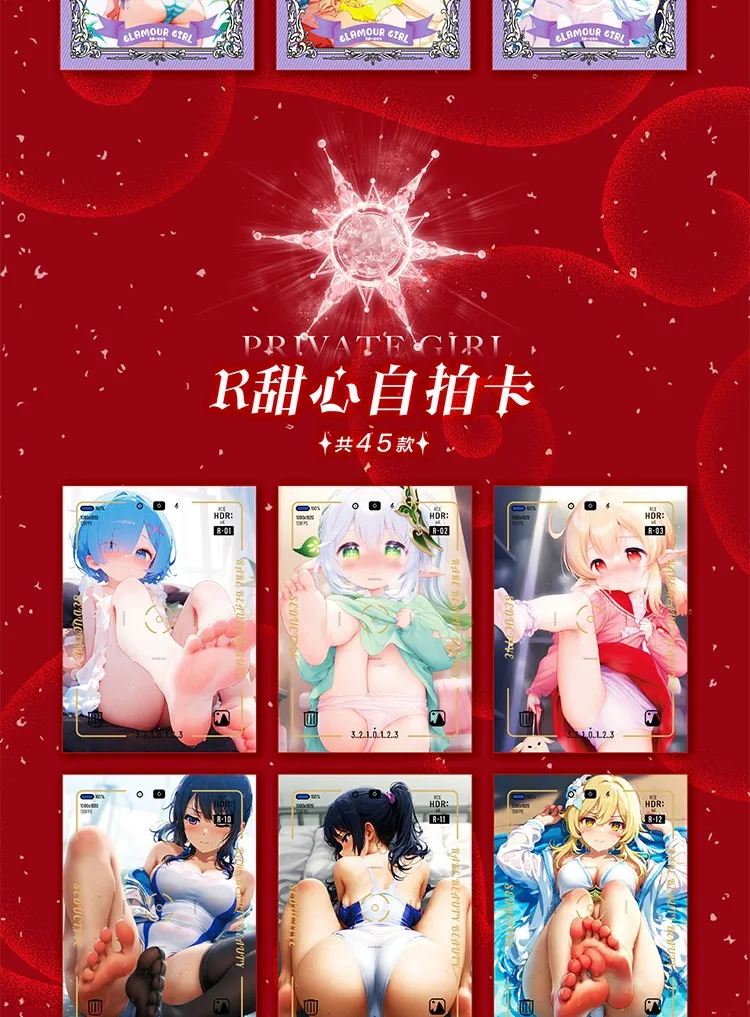 Wholesale Meise 2 Goddess Story  Cards Anime Female Lead Rem Kafka Sexy Swimsuit Bikin Spicy Charm Rare EP MEP Limited Cards