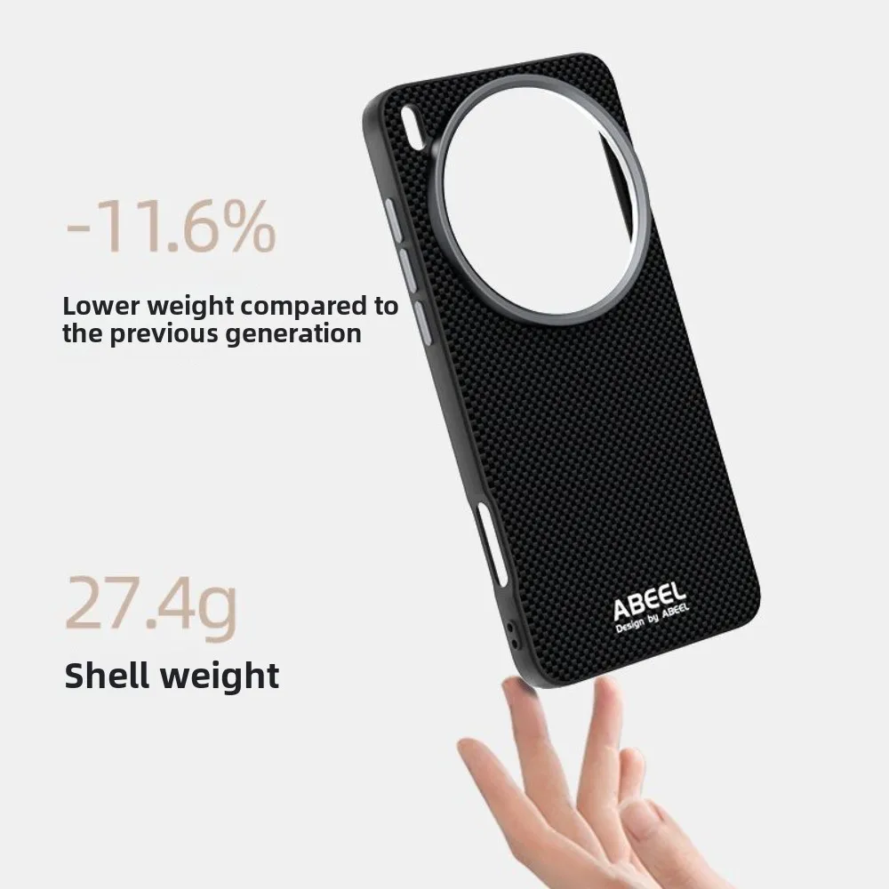 حافظة شحن لاسلكية ممتازة 6D صديقة للبشرة لهاتف VIVO X300Pro X200 S Pro غطاء حلقة عدسة معدنية صغيرة للغاية