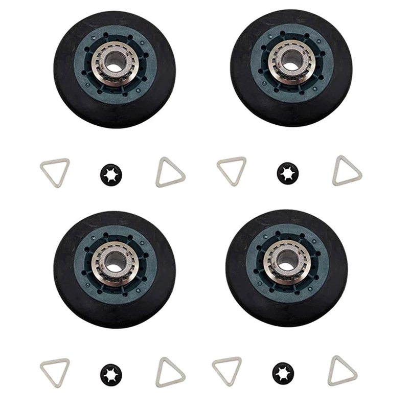 

4 Piece Suitable For W10314173 Dryer Drum Wheel Suitable For W10314173 8536973 8536974 AP6019303 PS11752609