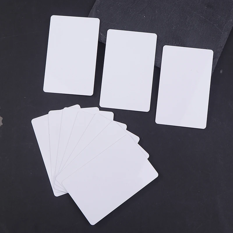 【F】10PCS Smart Chip Card CUID Rewritable Copy Key 13.56Mhz ISO14443 Badge Changeable Tag RFID Clone IC NFC Anti Shield Token
