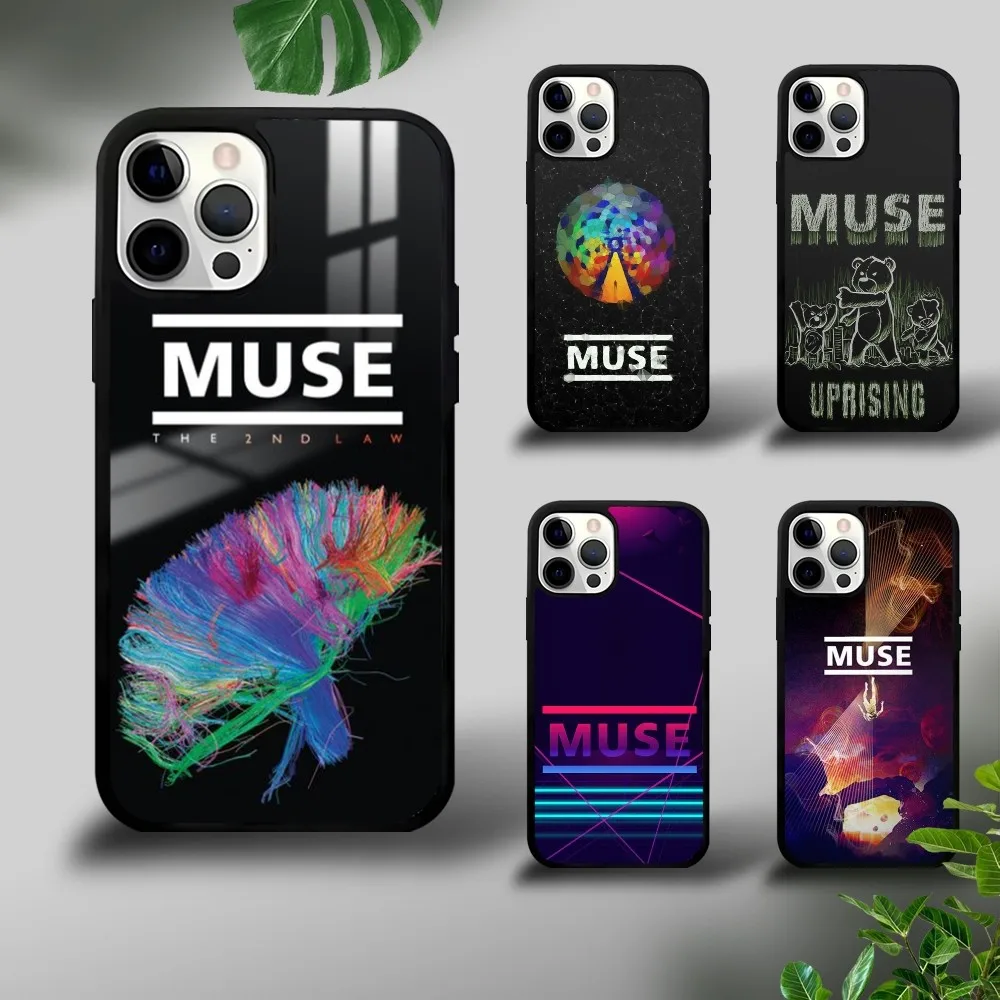 

Great band M-MUSE Phone Case For iPhone 16 15 14 13 12 11 Pro Xs Max Mini Plus Celulares Hard Funda