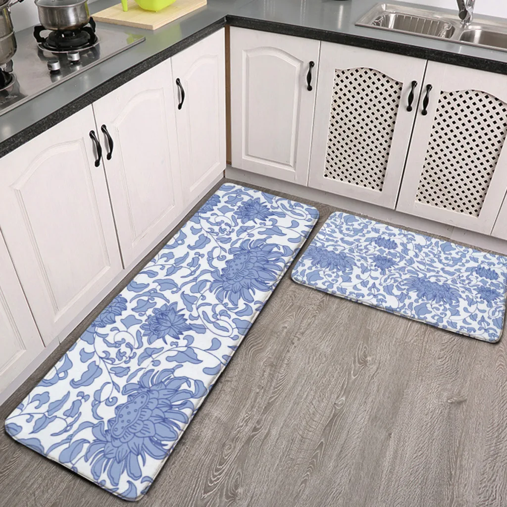 Kitchen Door Steps Water-Absorbing  Non-slip Foot Mats Artistic Texture Luxury Diatomite Bathroom Floor Mats