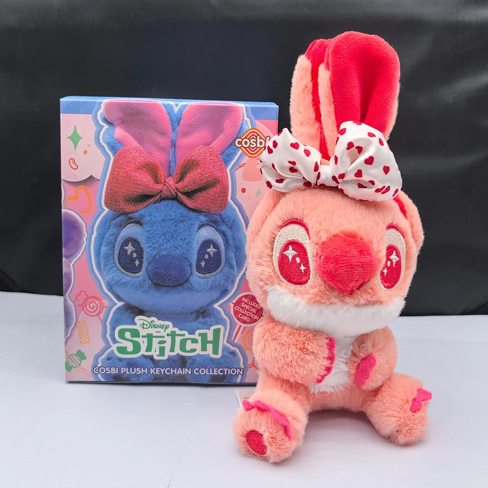 Disney Stitch Anhänger Blind Box Candy Stitch Serie Trendy Anime Peripherie Plüsch Schlüsselanhänger Sammlerstück Angepasst Kinder Geschenke