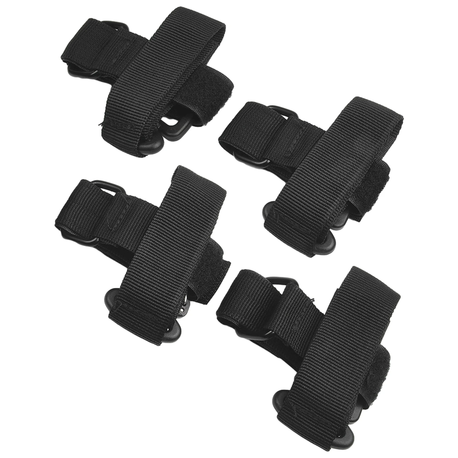 Nylon Glove Buckles Pack of 4 360 Degree Adjustable Multi Use with Backpacks and Waist Bags Reliable in All Conditions
