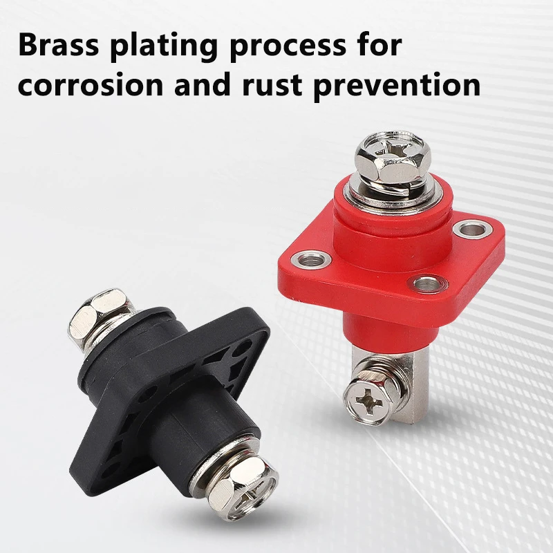 NEW 2PCS 200A All-Copper Lithium Battery Energy Storage Terminal Battery Connector Battery Storage Terminal Post