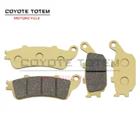 Las pastillas de freno delanteras y traseras de la motocicleta son adecuadas para Kawasaki Kobayashi 650 EN650 Vulcan 650 S 15-21