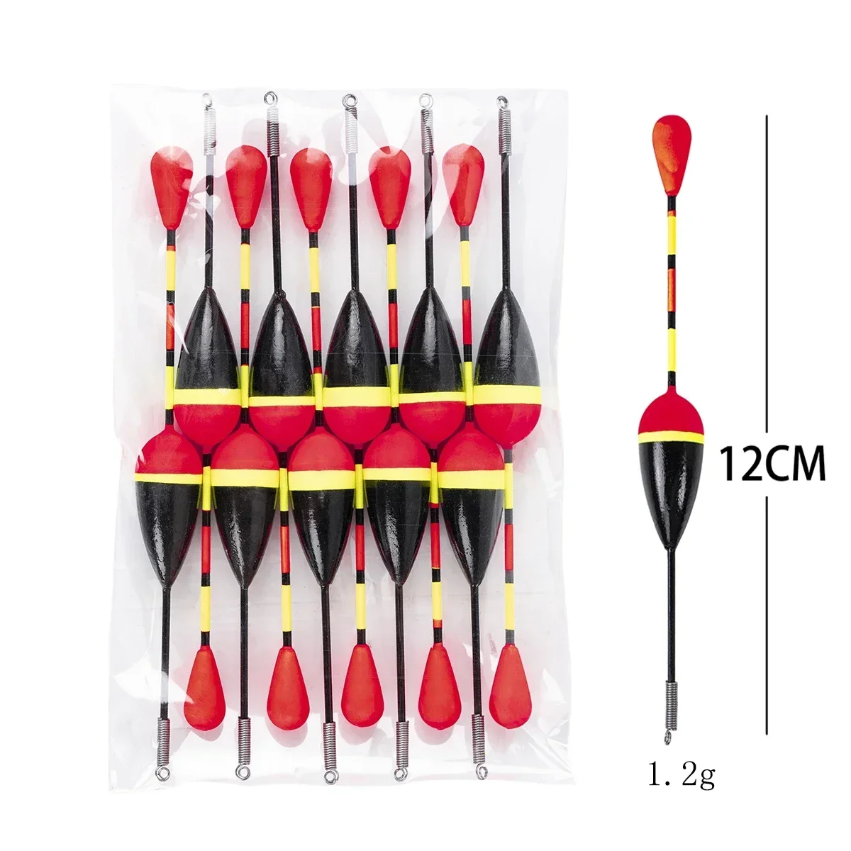 buoy fishing lure 10Pcs Fishing Float Set Buoy Bobber Vertical buoy fish Floats Bobbers fishing  Tackle Tools fishing Lure Float Fluctuate Mix Size