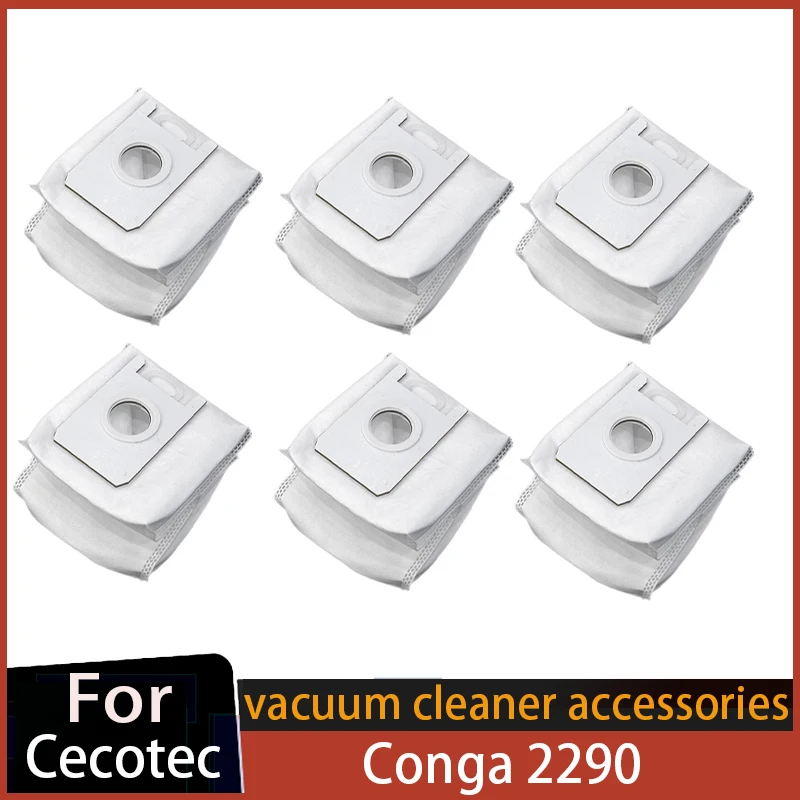 Dust Bags For Cecotec Conga 2290 Accessories Vacuum Cleaner Dust Filter Spare Parts Dust Box Dust Bags Replacement