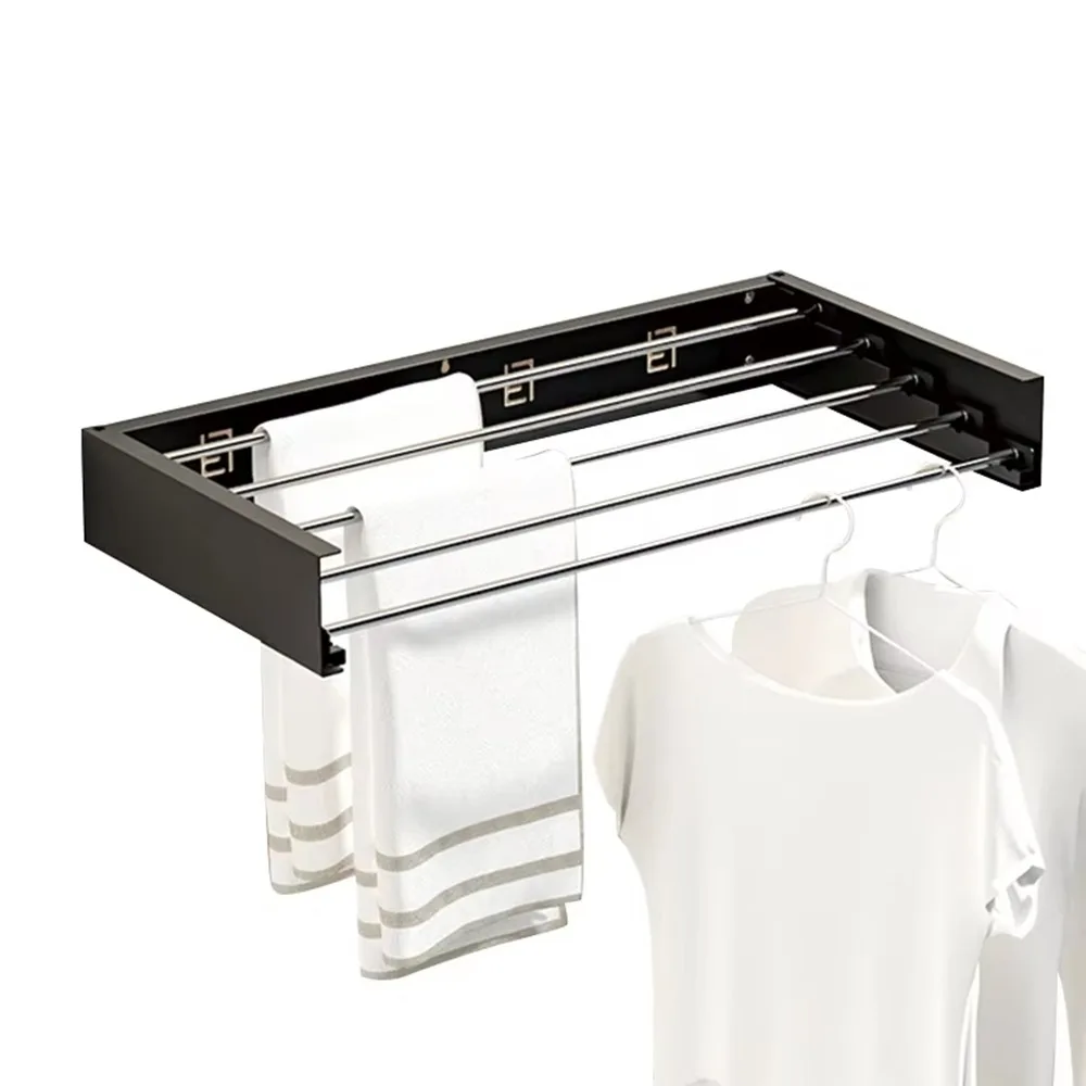 

Складная сушилка для белья из углеродистой стали, 60 см, 5 перекладин, сверхпрочная, экономит место