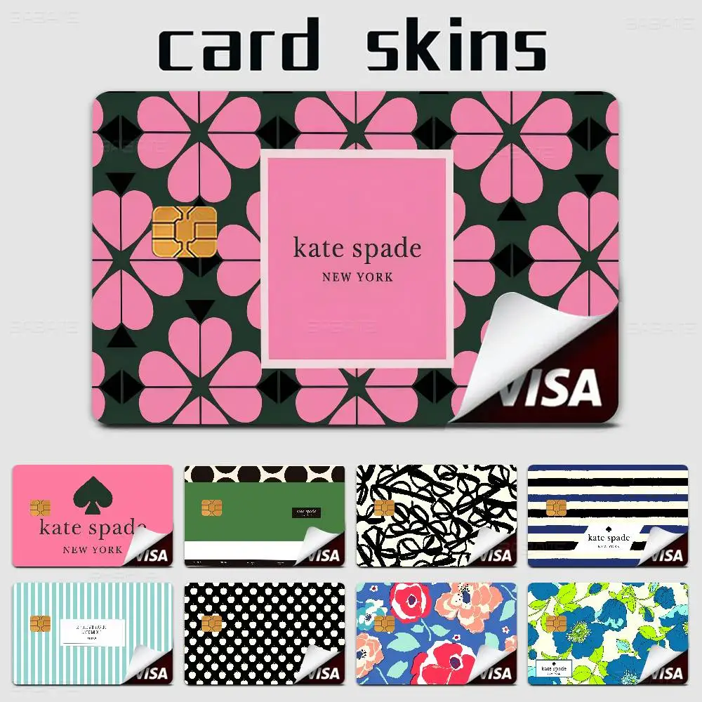 K-Kate S-Spade 100% Hot Sale Amine Credit Debit Bank Card Bus Card Film Skin Sticker