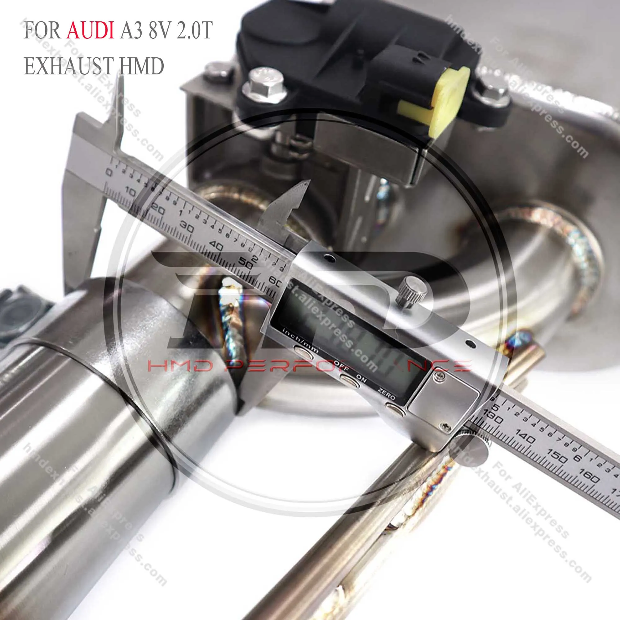 

HMD Exhaust System Stainless Steel Performance Catback for Audi A3 8V 2.0T Muffler With Valve