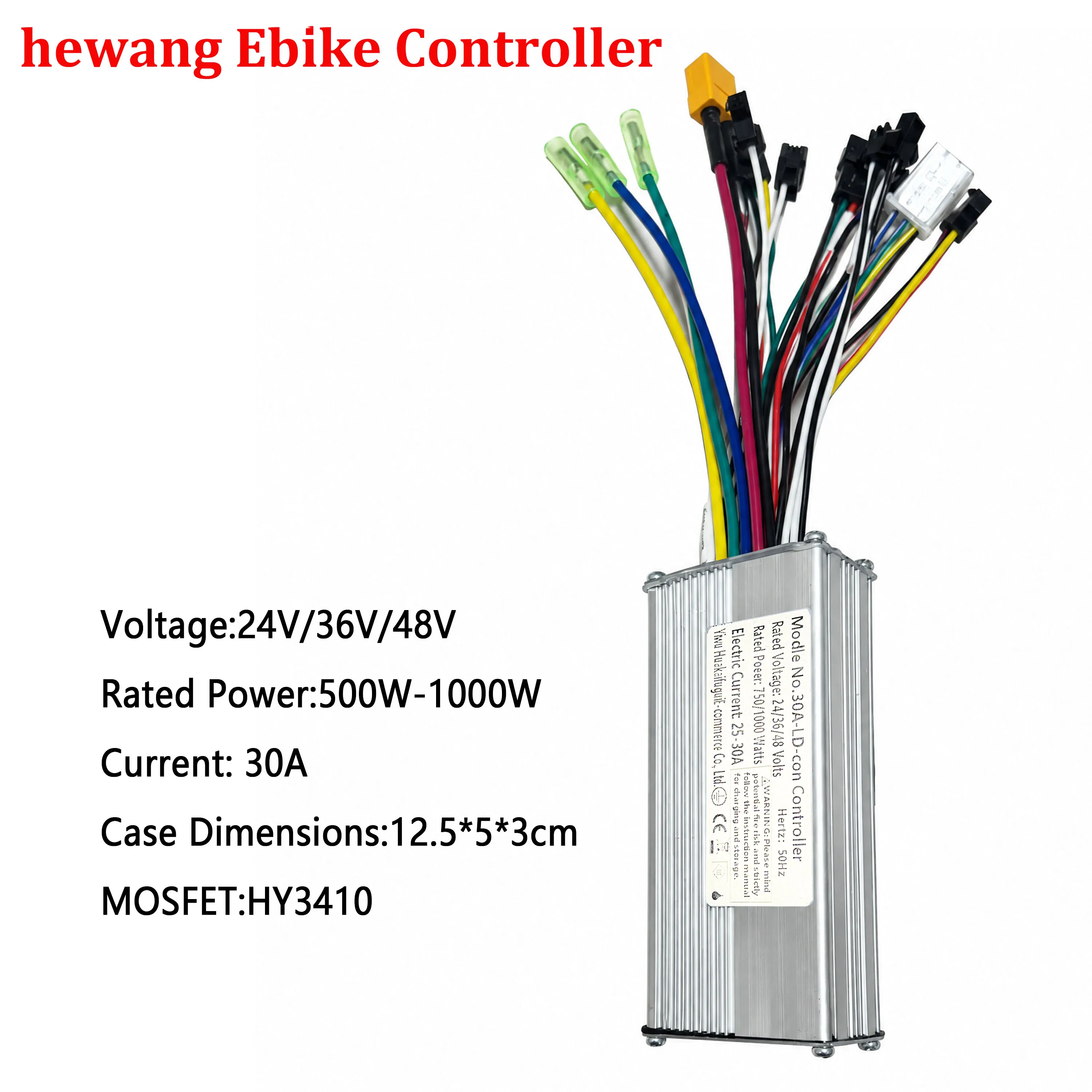25A-30A 24V/36V/48V Three-Mode Sine Wave Brushless Motor Controller 500W/750W/1000W For S866 V889 S966 UART No. 2 LCD  E-Scooter