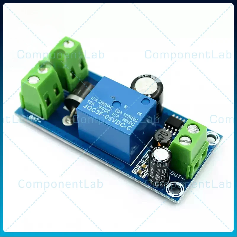 5-25pcs 5V-48V Universal Power Failure Auto Switch Module, Emergency Backup Battery Relay Converter for Power System