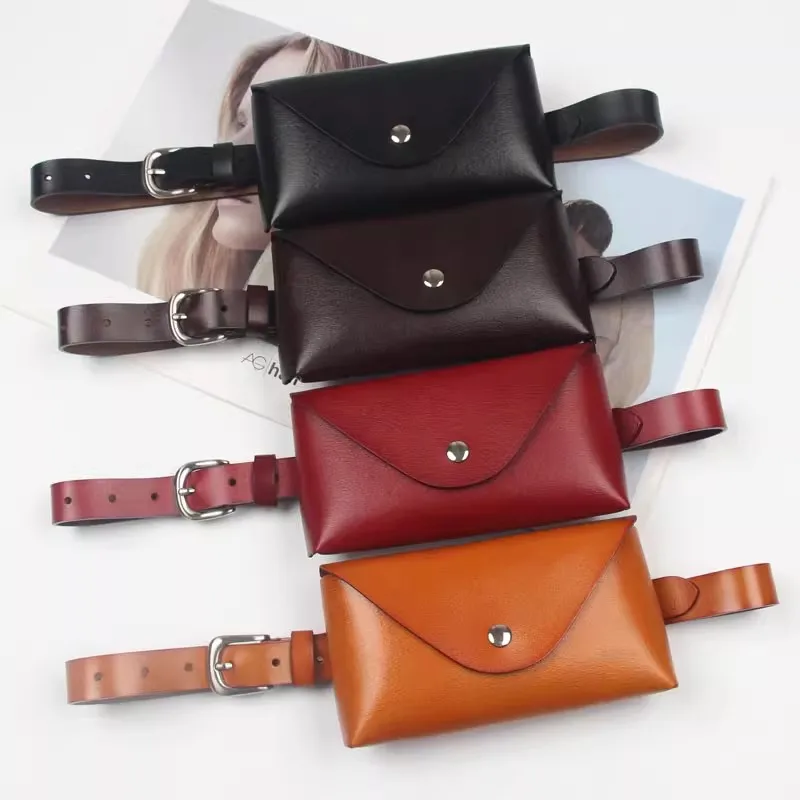 

Women's Fashion PU Leather Bag Corset Female Cummerbund Coat Waistband Dress Decration Narrow Belt J412