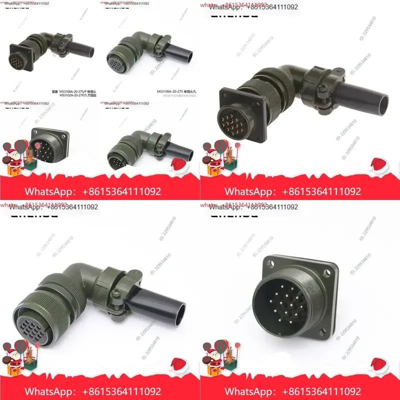 1pc 1pc For MS5015 14-pin Aviation Plug MS3108A-20-27S Connector Compatible With Compatible For Model，practical use