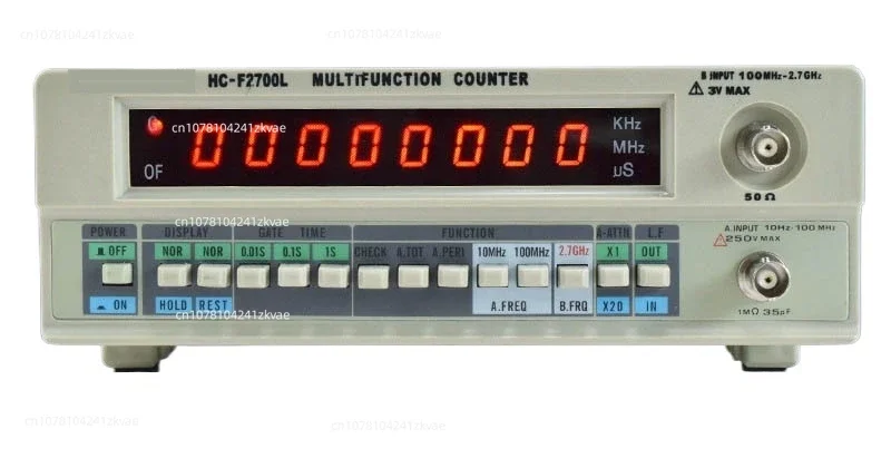 

Frequency Meter 2.7G Frequency Crystal Oscillator Signal Counter Test 8 Led Display Hc-F2700L