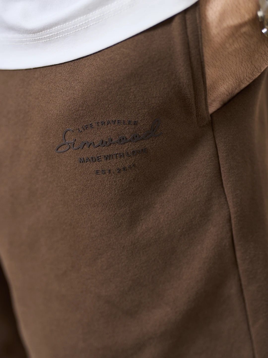 Simwood-カジュアルなジョギングショーツ,大きなサイズの服400g,引きひも付きのアスレチックウェア,トレーニングとジムに最適,夏のノベルティ2022