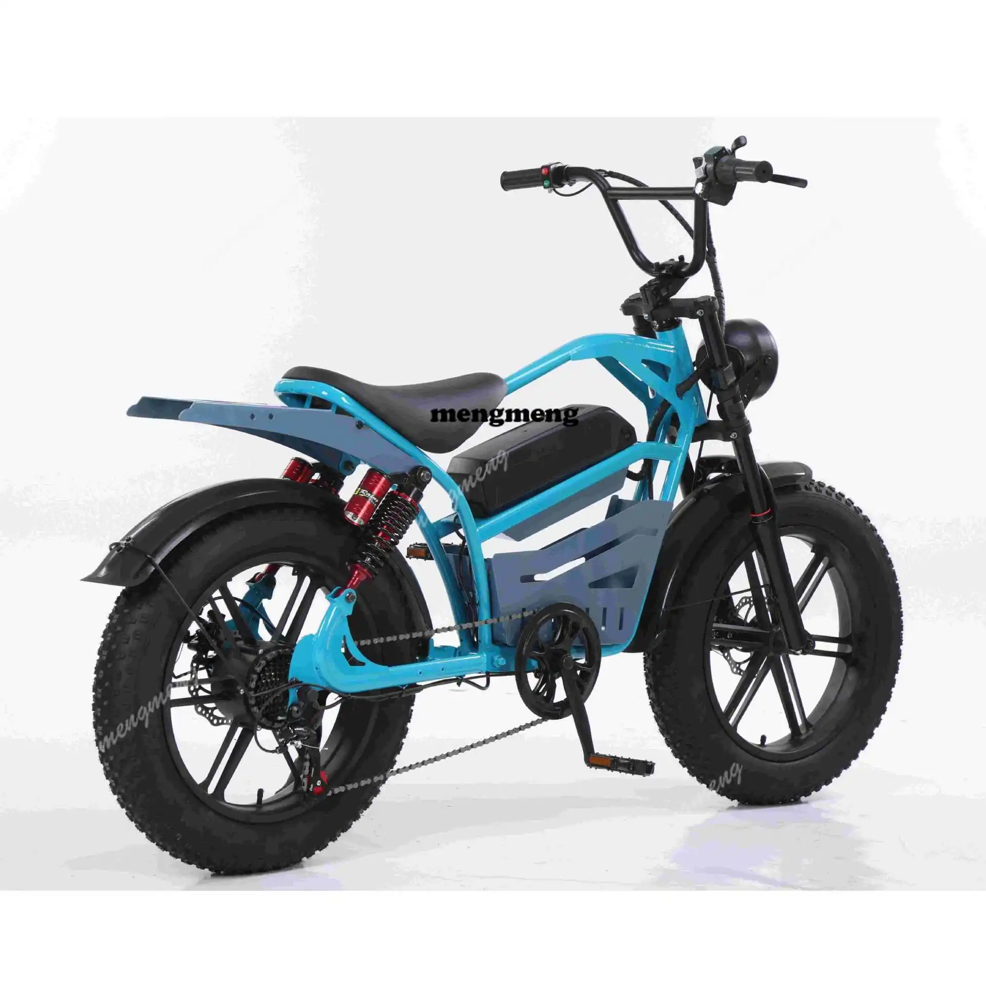 2025 new 20-inch lithium battery snowmobile shock absorber with pedal assist bicycle single battery car manufacturer wholesale