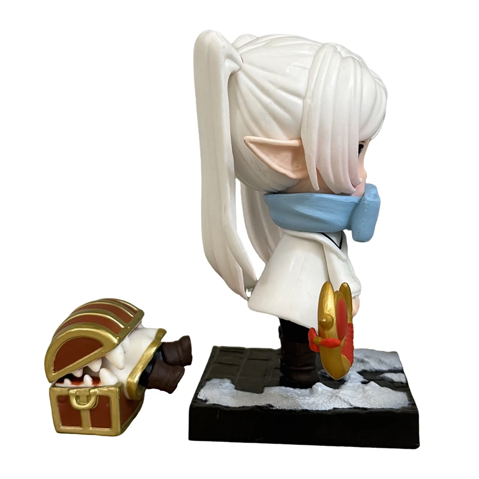 2026 Anime Frieren: Beyond Journey's End Animation Peripheral Hand-made Model Figure Funeral Lillian Kawaii Desk Decor Toy Gifts