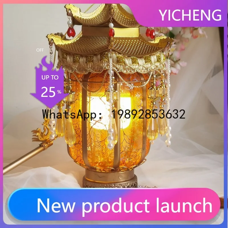 

FS6Hanfu Handheld Palace Lantern Ancient Style Photography Props Lantern Decoration New Year Accessories Finished Products