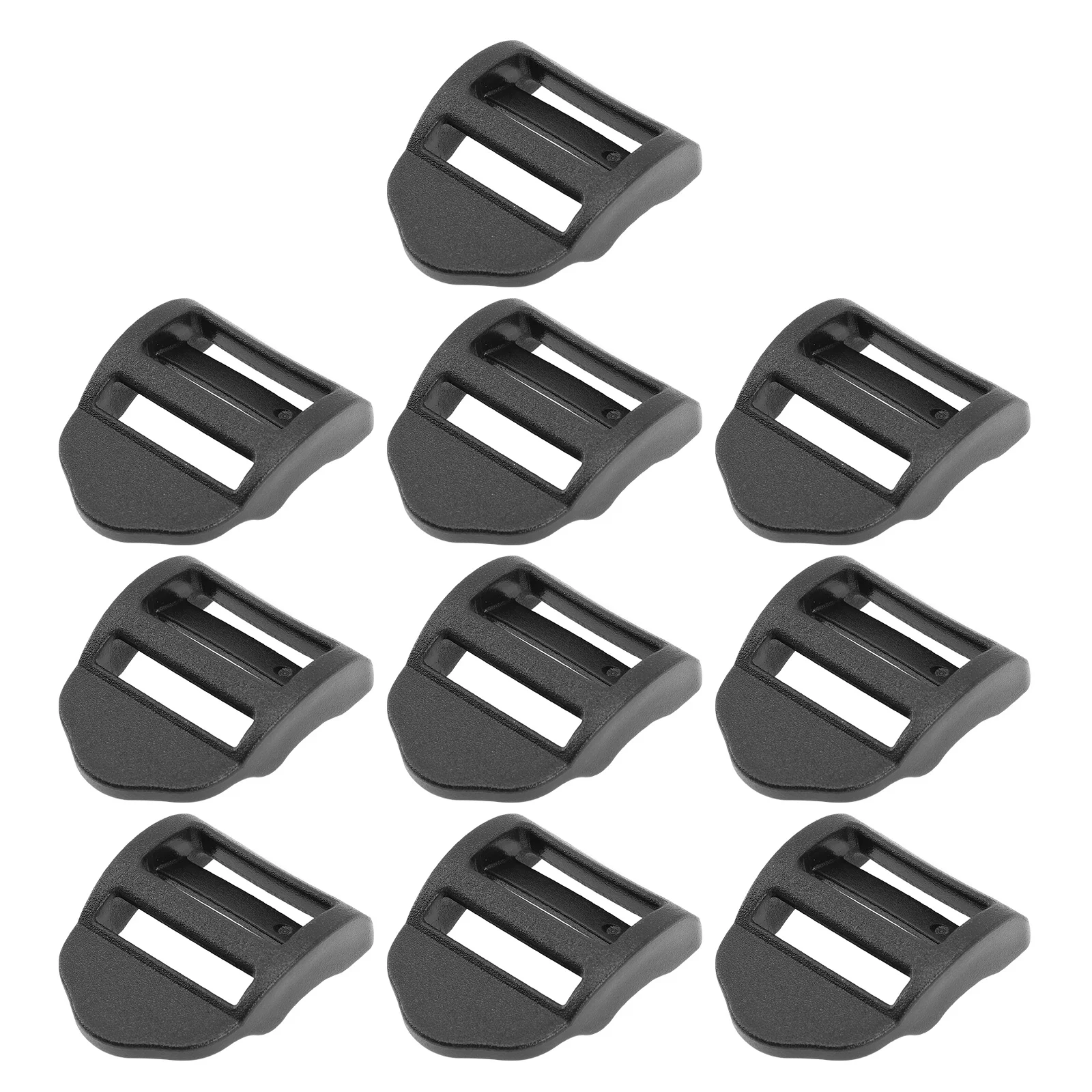 10 قطعة مشبك باراكورد لتعديل حزام الأمتعة مشبك تثبيت بلاستيكي متين لاستبدال أحزمة الظهر والمحافظ
