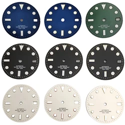 28.5mm Watch Dial With Date Window Luminous Fit NH35 NH36 ETA2824 2836 PT5000 Miyota 8215 8205 DG2813 Automatic Movement