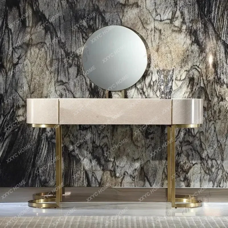 XXstyle light luxury dressing table, makeup table, bedroom lacquered storage, high-end desk