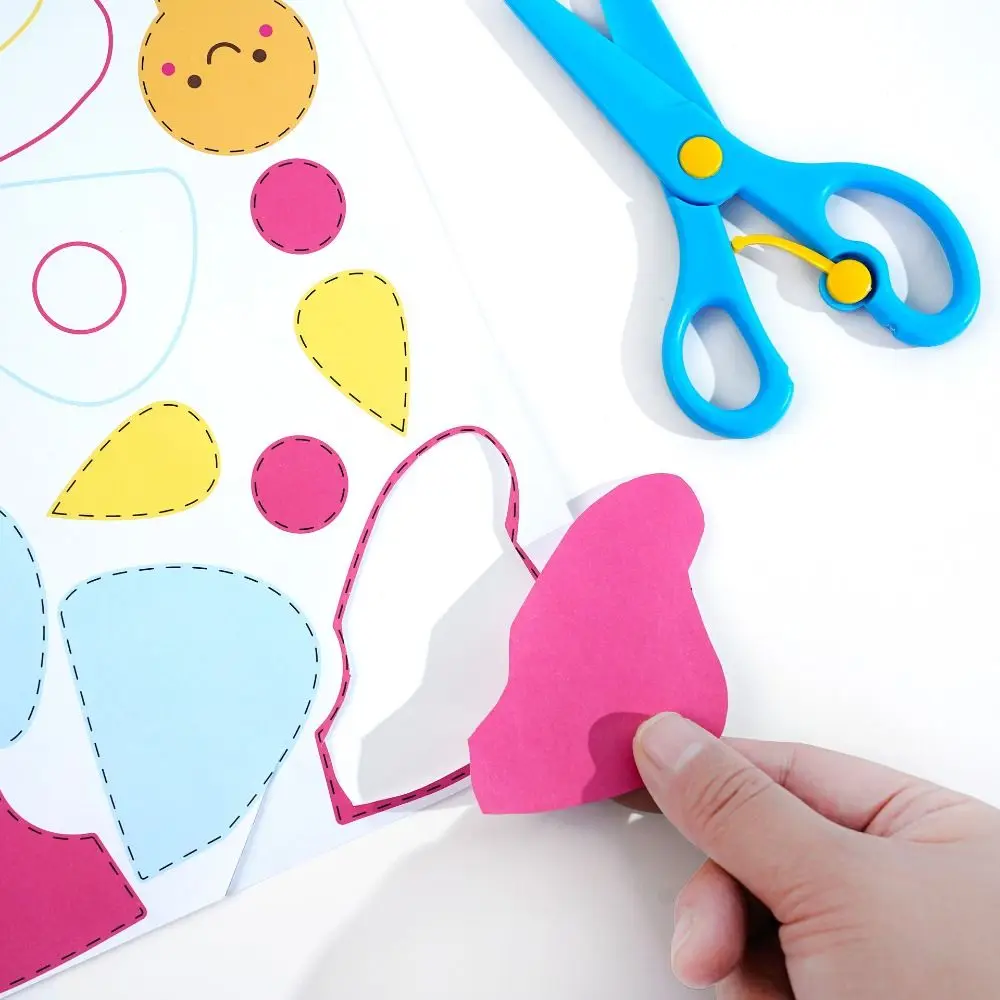 กระดาษเด็กตัดกระดาษหนังสือของเล่นมอนเตสซอรี่ 3D รูปแบบสัตว์อนุบาลปริศนากระดาษศิลปะและหัตถกรรมการศึกษา