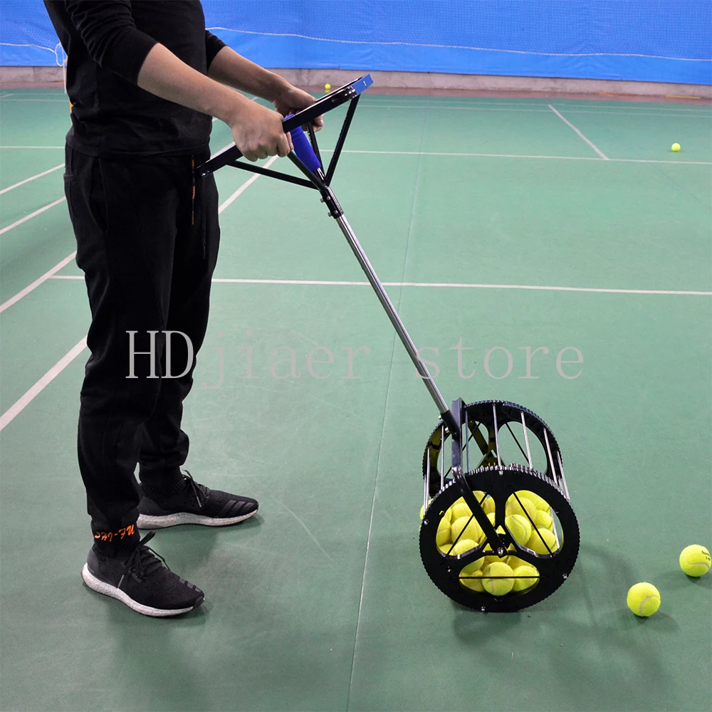 

Tennis ball picker Multi-ball frame Tennis automatic ball pick-up basket