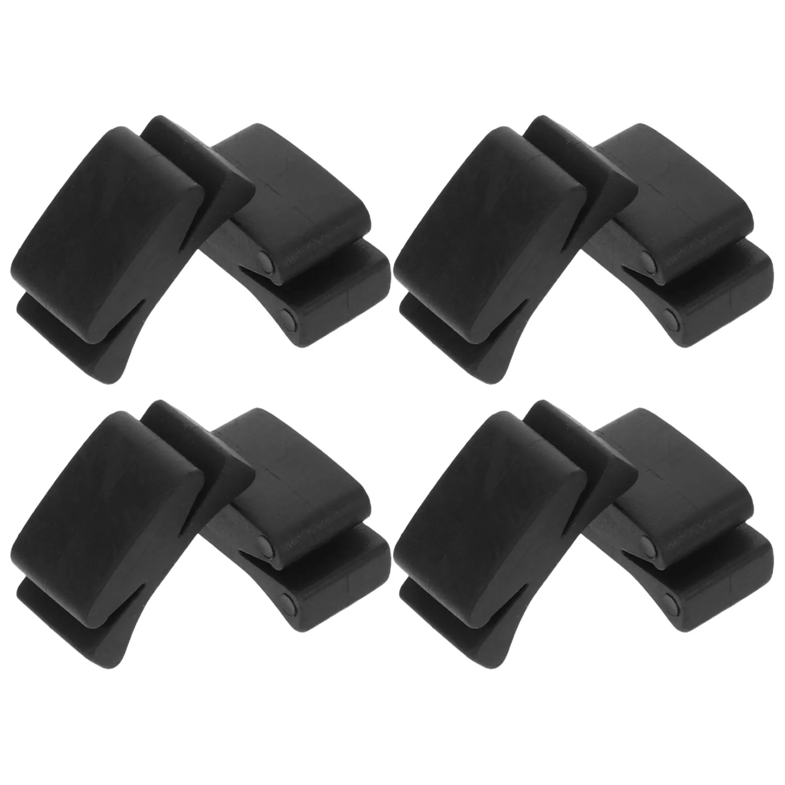 8Pcs Rubber Guitar Headstock Pick Holder Soft Grip for Bass Acoustic Ukulele Easy Attach Pick Organizer Storage