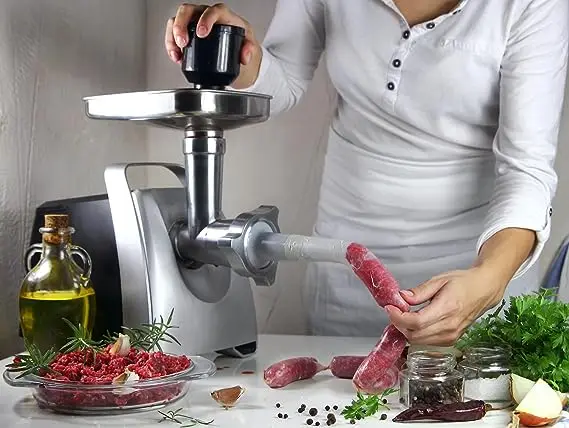 3pcs/set Food Grade Sausage Maker Funnel Filler Meat Stuffer Filling Tubes Funnels Nozzles Household Plastics Parts Accessories